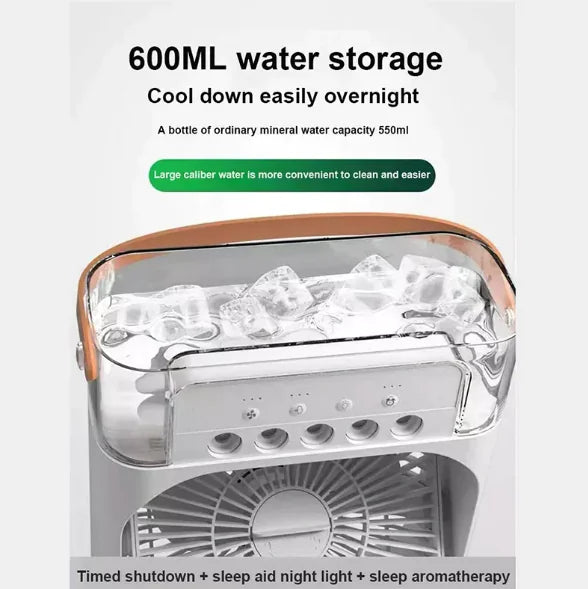 Cooling Fan 3-in-1
